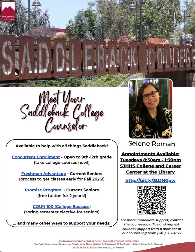 Saddleback Counselor 
