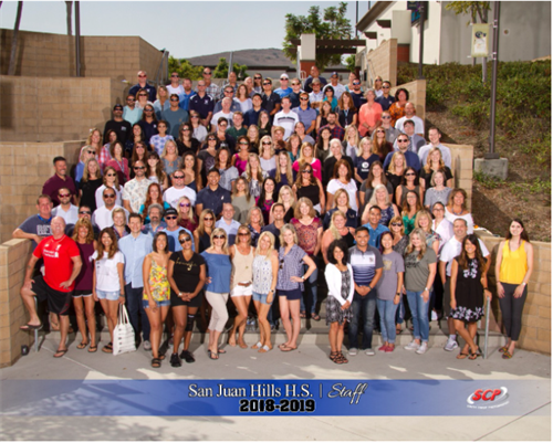 San Juan Hills High School staff
