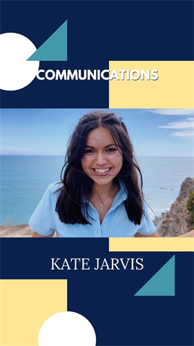 Communications director Kate Jarvis