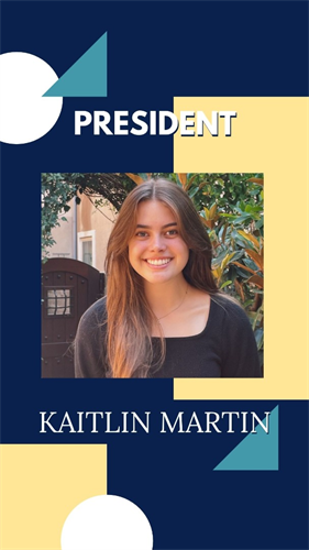 President Kaitlin Martin