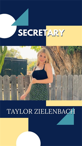 Secretary Taylor Zielenbach
